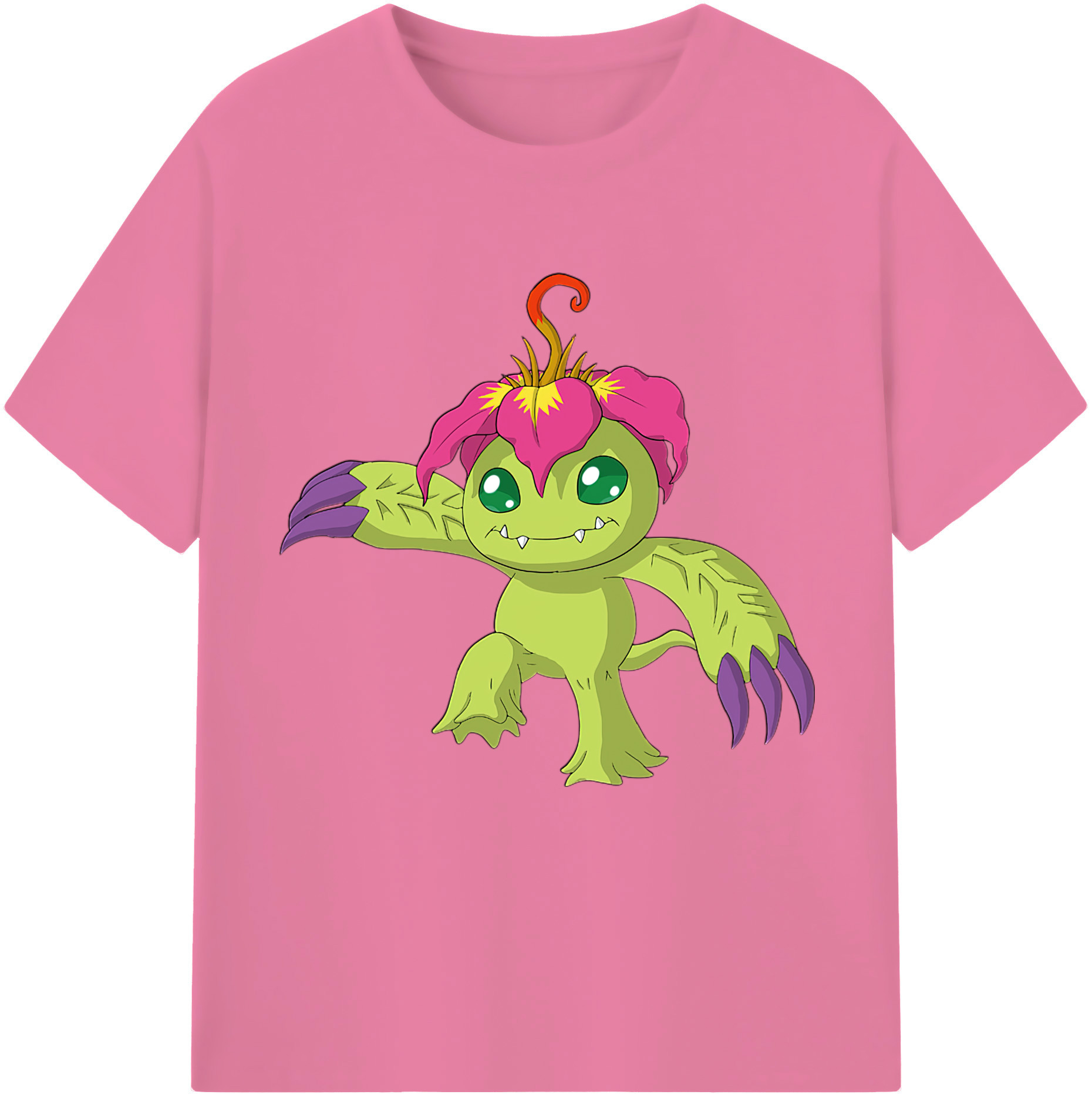 （画像用） Digimon デジタルモンスター/デジモン 綿100％半袖Tシャツ（フロントプリント）